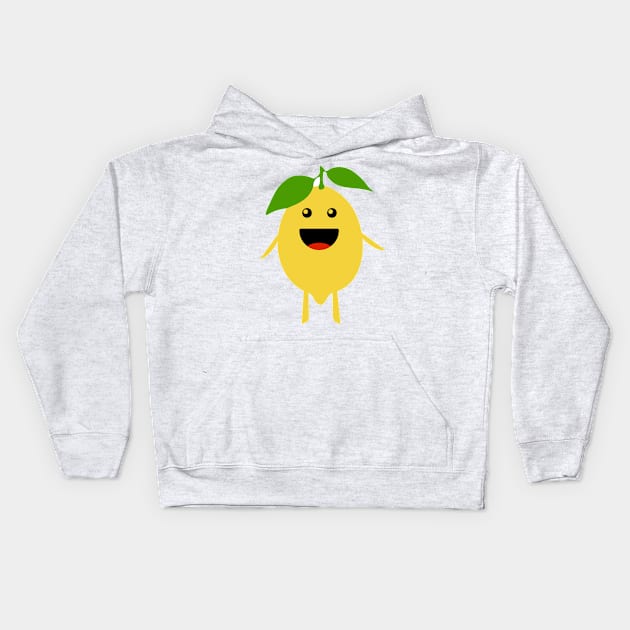 MR LEMON WELL HUNG Kids Hoodie by deificusArt